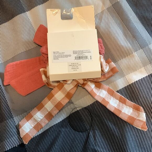 “Stripe Up the Band” 2 Pk Bows & 2 Pk Hair Bands and “Spice Girl” Bow 2 Pk - Picture 3 of 9